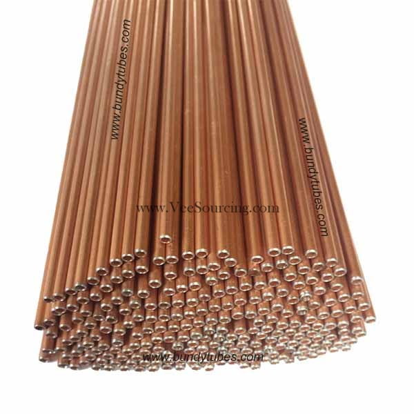 Bundy Steel Tube Copper Coated